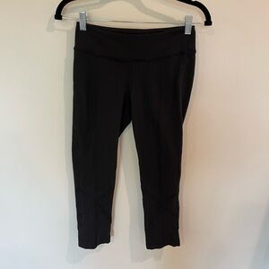 Prana Cropped Black Leggings Size Small